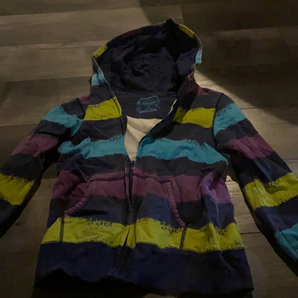 Striped hoodie